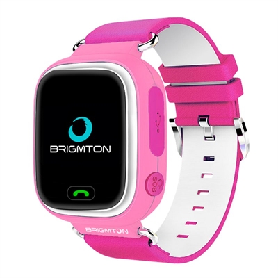 Brigmton Bwatch Kids Smartwatch Gps Rosa